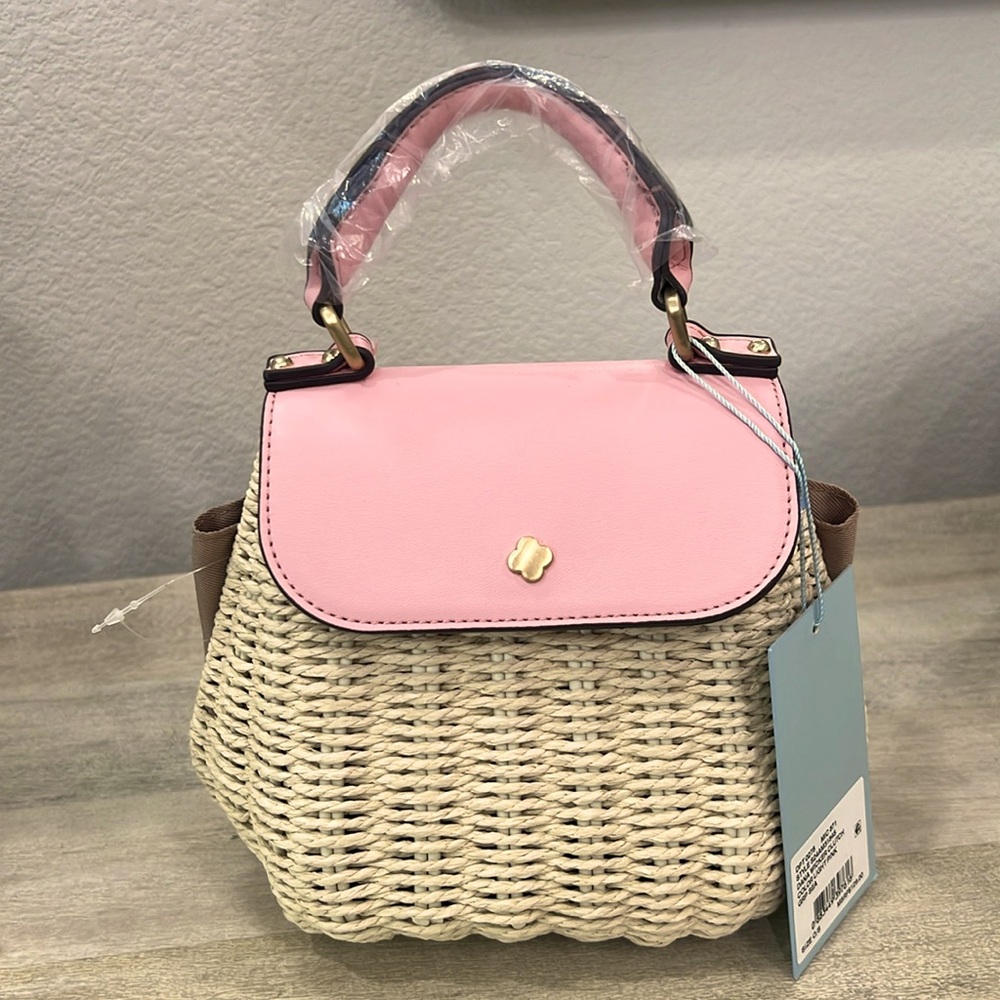 Antonio Melani Dana Wicker Bag NWT - Picture 3 of 8